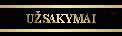 Uzsakymai